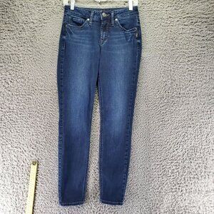 Silver Jeans Jeans Womens 26 Blue Suki Skinny Denim